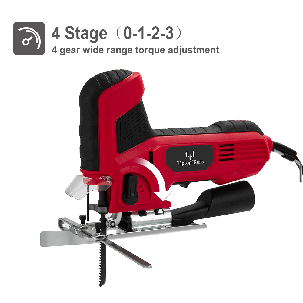 BSCI Factory Best Price Professional Brushless Jig Saw Woodworking Machine Tool 600W Corded Electric Jig Saw For Wood
