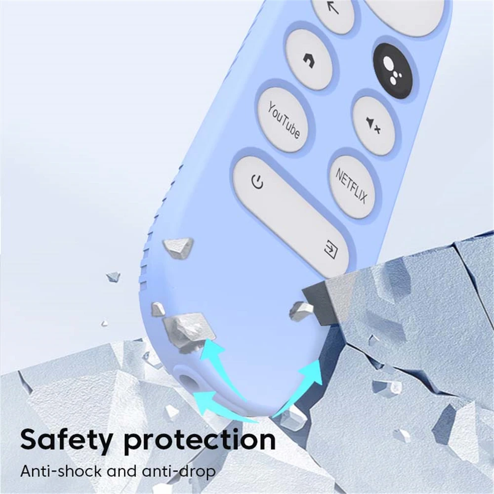 new arrival Remote Control Case For Chromecast TV 2020 Silicone Shell Case Protective Cover for goo-gle TV Remote Control Cover