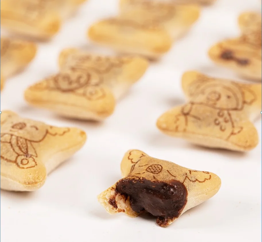 High efficiency Hello Panda Biscuits Making Machine Soft and Hard Biscuits Production Line