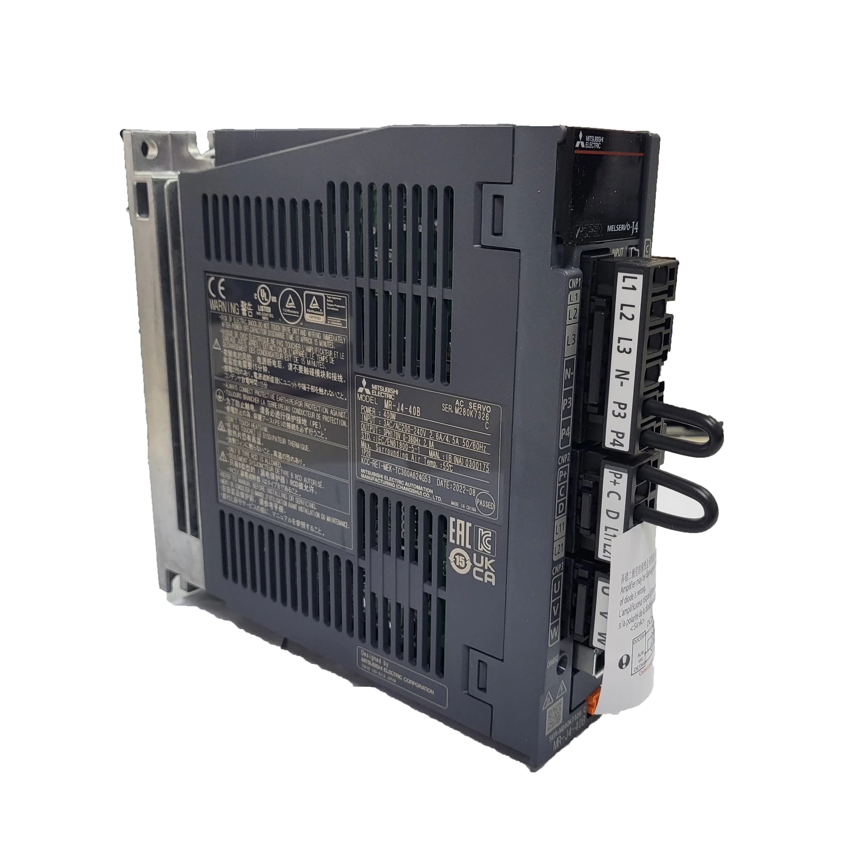 MR-JE Series Driver Mitsubishi New Product  MR-JE-20A Small Power Driver