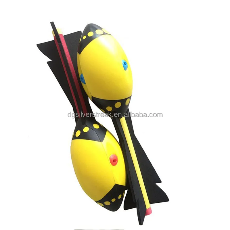 Hand Grip Missile Rocket Darts Ball with Whistling Football Foam Rocket Ball Outdoor Sports