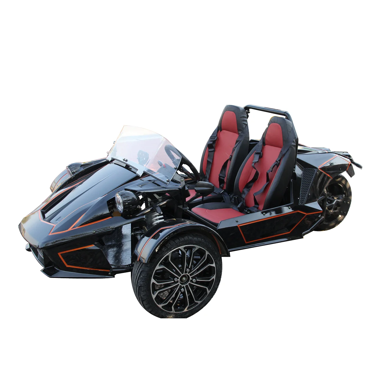 Direct Factory Sale 72V 80AH 120AH 150AH 3-Wheel ZTR Electric Trike RC Drift New Cars China UTV with 2 Seats