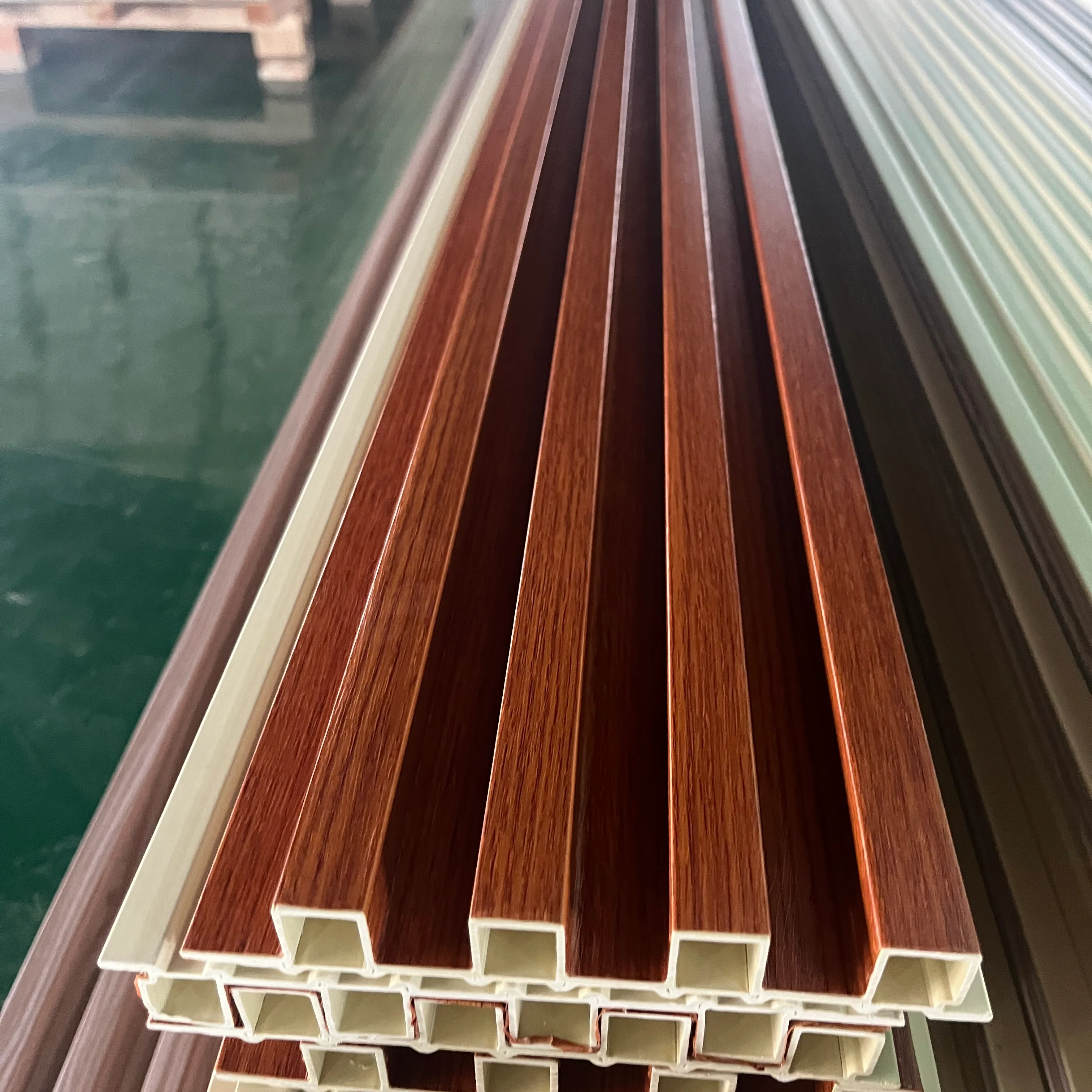 wpc wall panel board 3d wall panel wooden grain for interior decorations