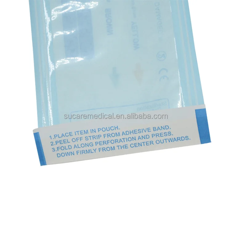 Одноразовый самозапечатывающийся стерилизационный мешочек 90 мм x 250 инструменты для маникюра мешок дезинфекции автоклава
