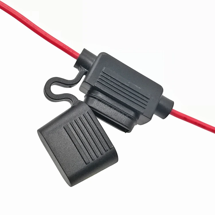  Водонепроницаемый автомобильный держатель предохранителя 12AWG 14AWG 15 А 20