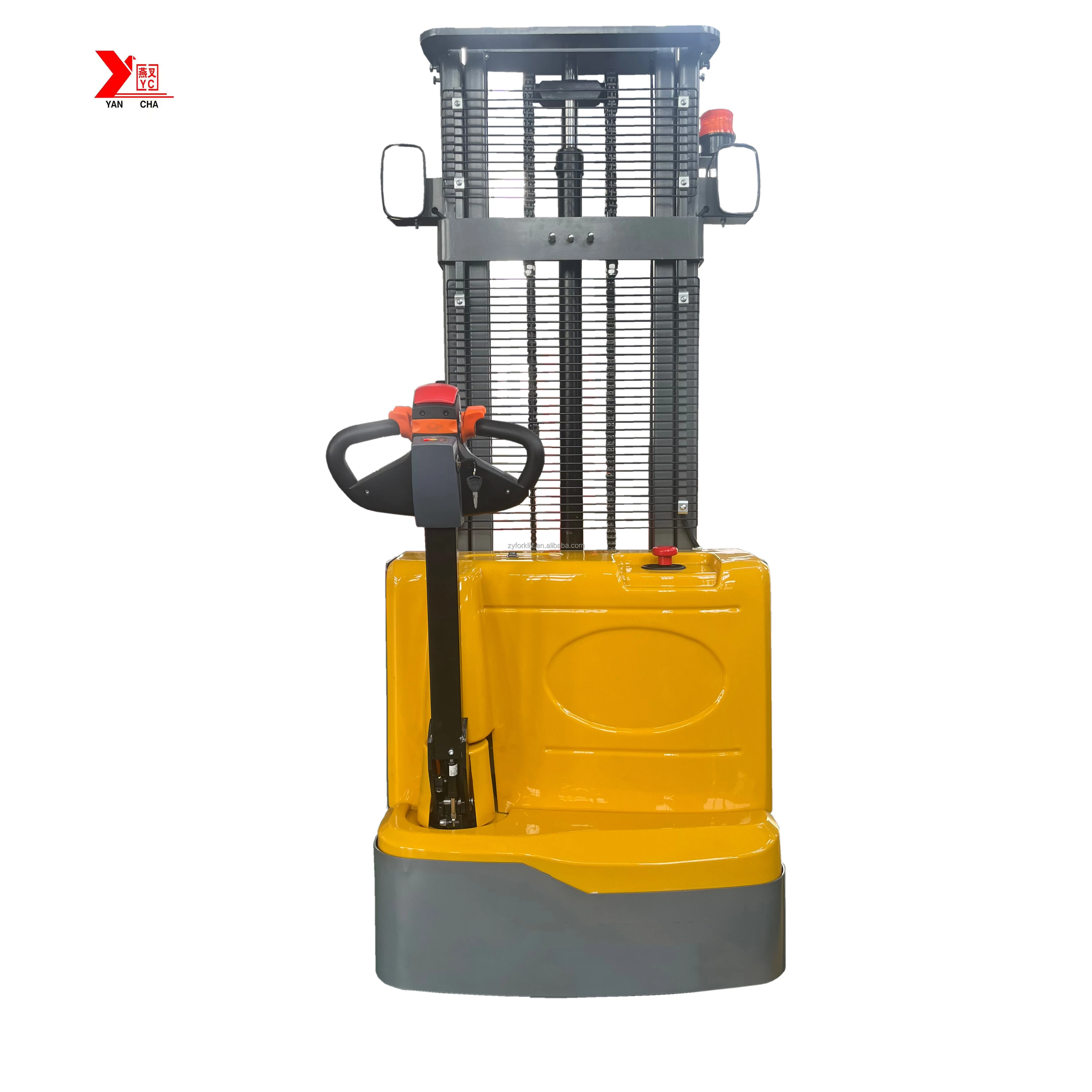 1.5 Ton Walkie Electric Stacker Forklift with Controller and 4 Meters Lifting Height