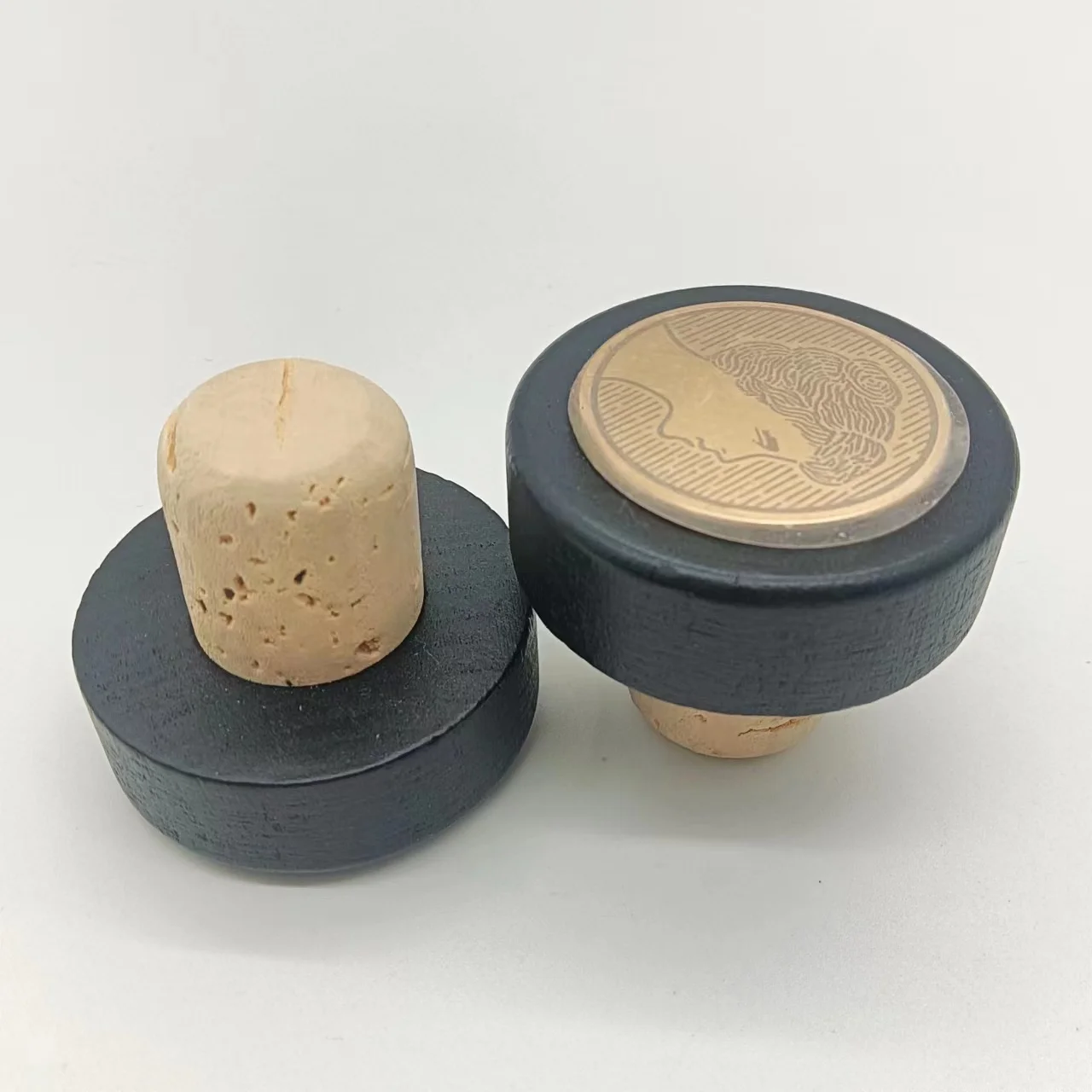 Biodegradable Factory wholesale products Red wine cork wine bottle stopper wooden cap T cork stopper