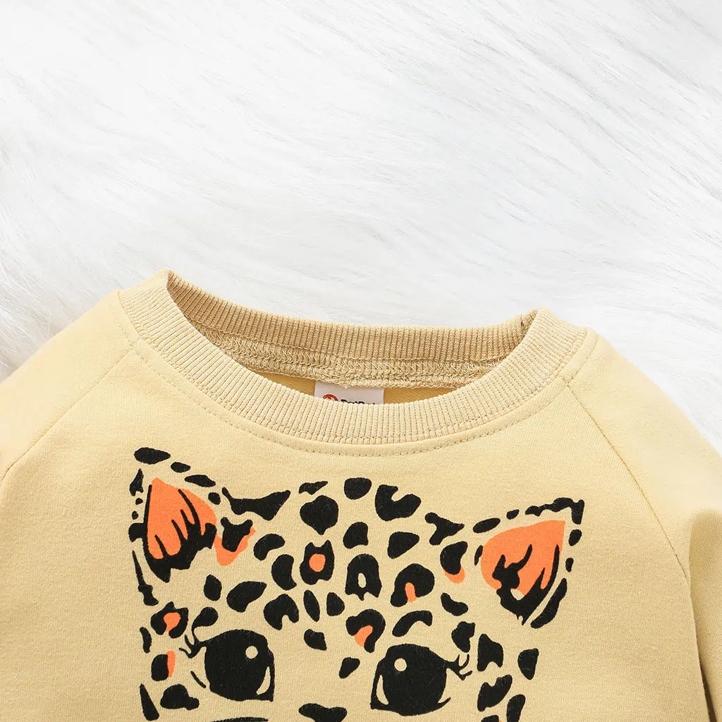 Leopard Dress Baby Dress Girls Toddler Girl Clothing New Arrival A Line Dress Cute Child Clothes