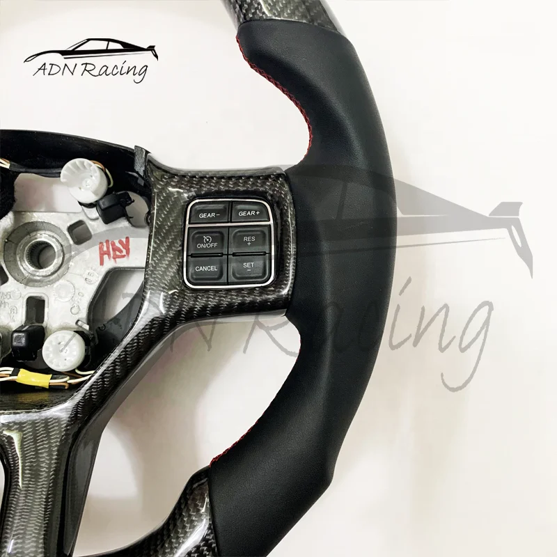 Персонализированное рулевое колесо из углеродного волокна для DODGE RAM 2012-2018