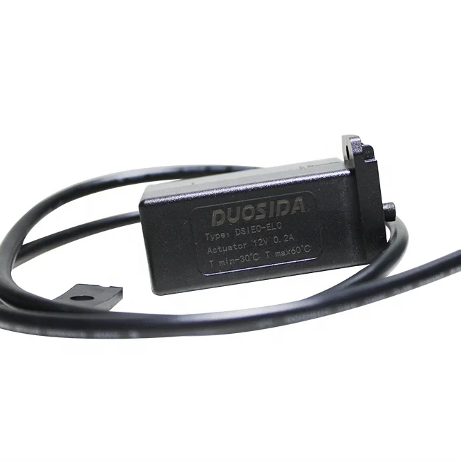 DUOSIDA Новый дизайн черный 0.3A 12V ev замок