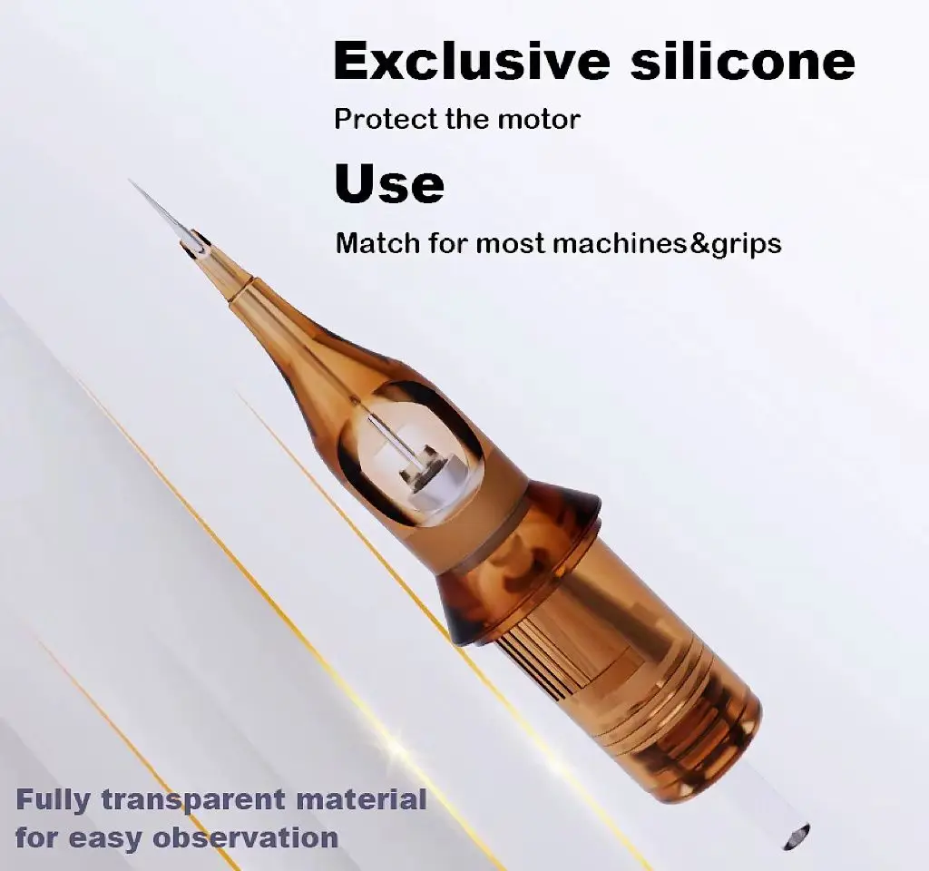 Hummingbird Cartridge Tattoo Needles Rm Disposable Sterilized Safety Tattoo Cartridge For Cartridge Machines Grip