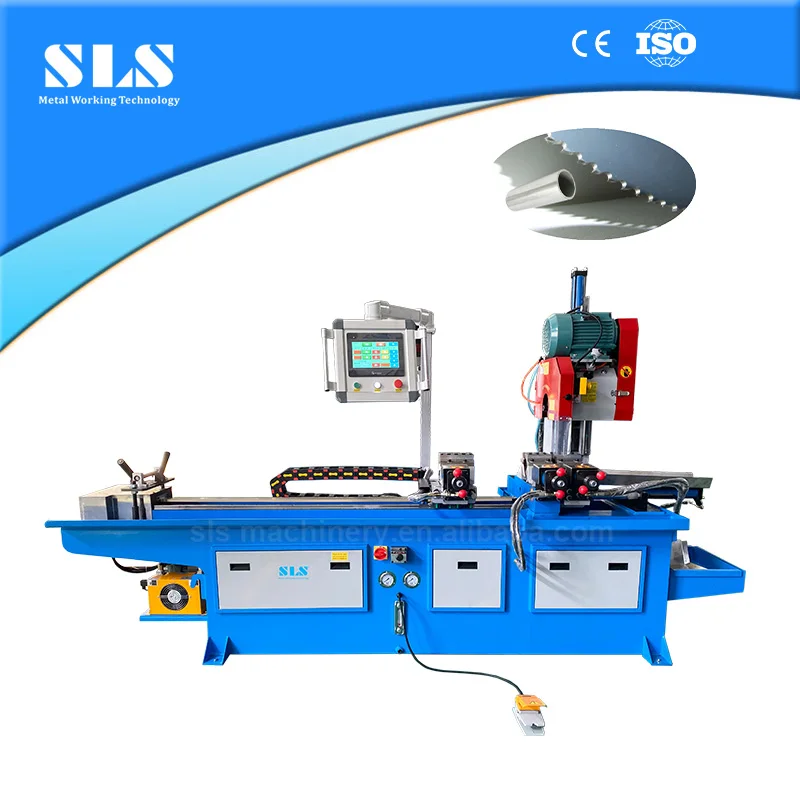 Медный, железный, алюминиевый, металлический, стальной, Круглый и квадратный профильные трубки, электрическая машина для холодной резки CNC/автоматическая машина для резки труб
