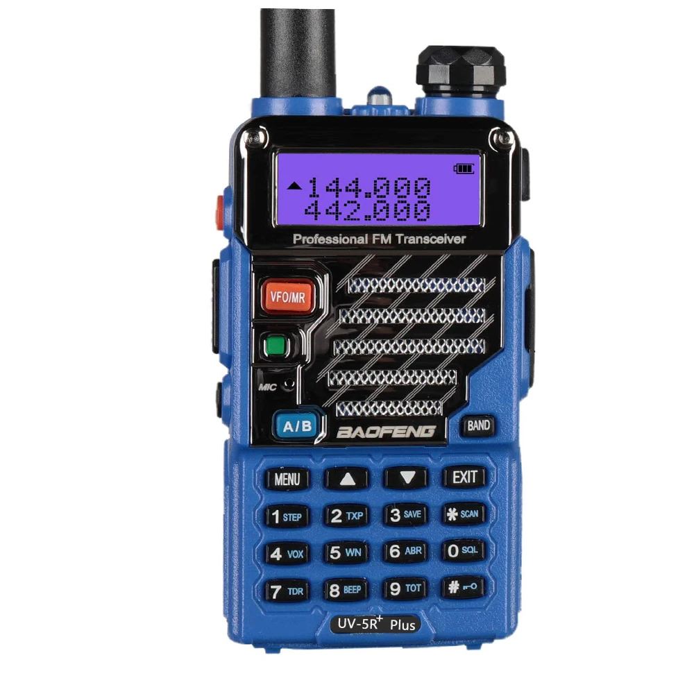 Baofeng оригинальный UV5R + плюс иди и болтай Walkie Talkie “иди Dual Band BF UV-5R двухстороннее радио Pofung UV