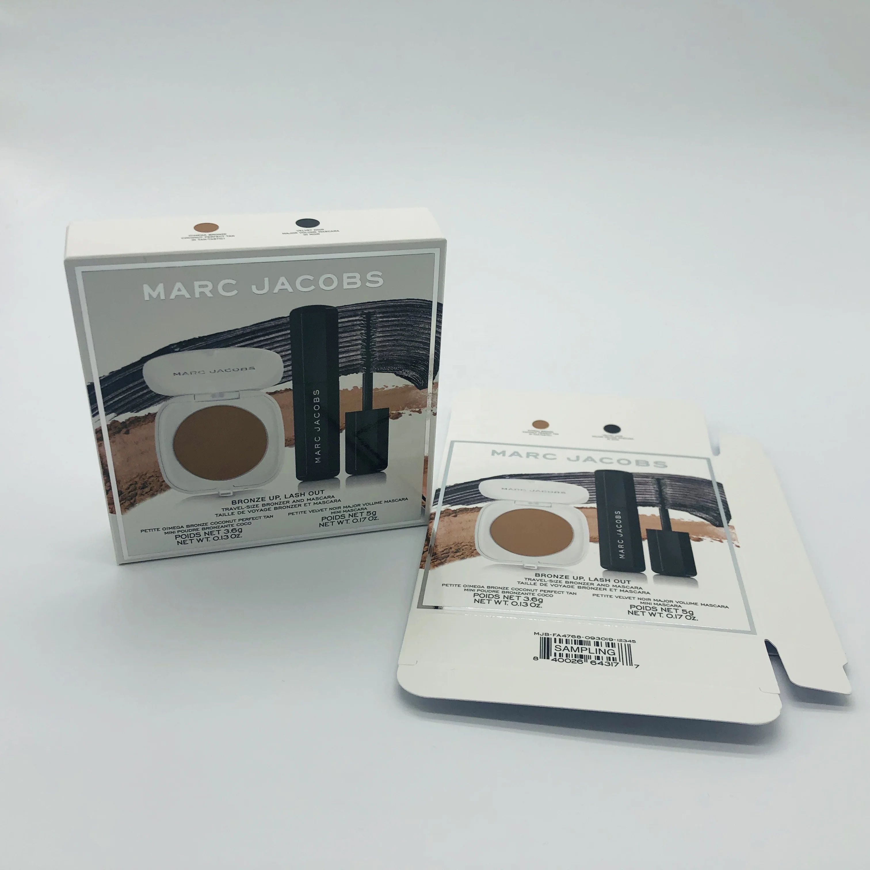 
Индивидуальный Логотип, роскошная косметика, бронзер, тушь для ресниц, бумажная упаковочная коробка 