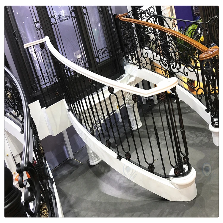 Designs Outdoor Balcony Used Wrought Iron Railings