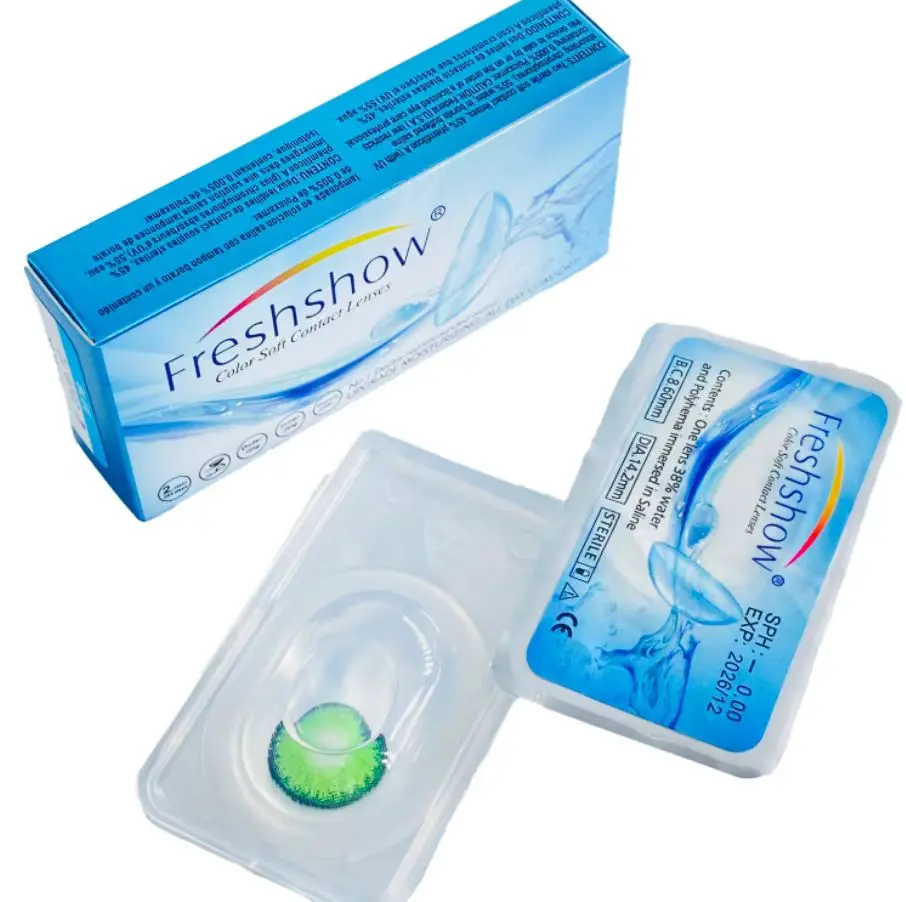 Fresh show Safe and comfortable best-selling color contact lenses Classic 12 color lenses