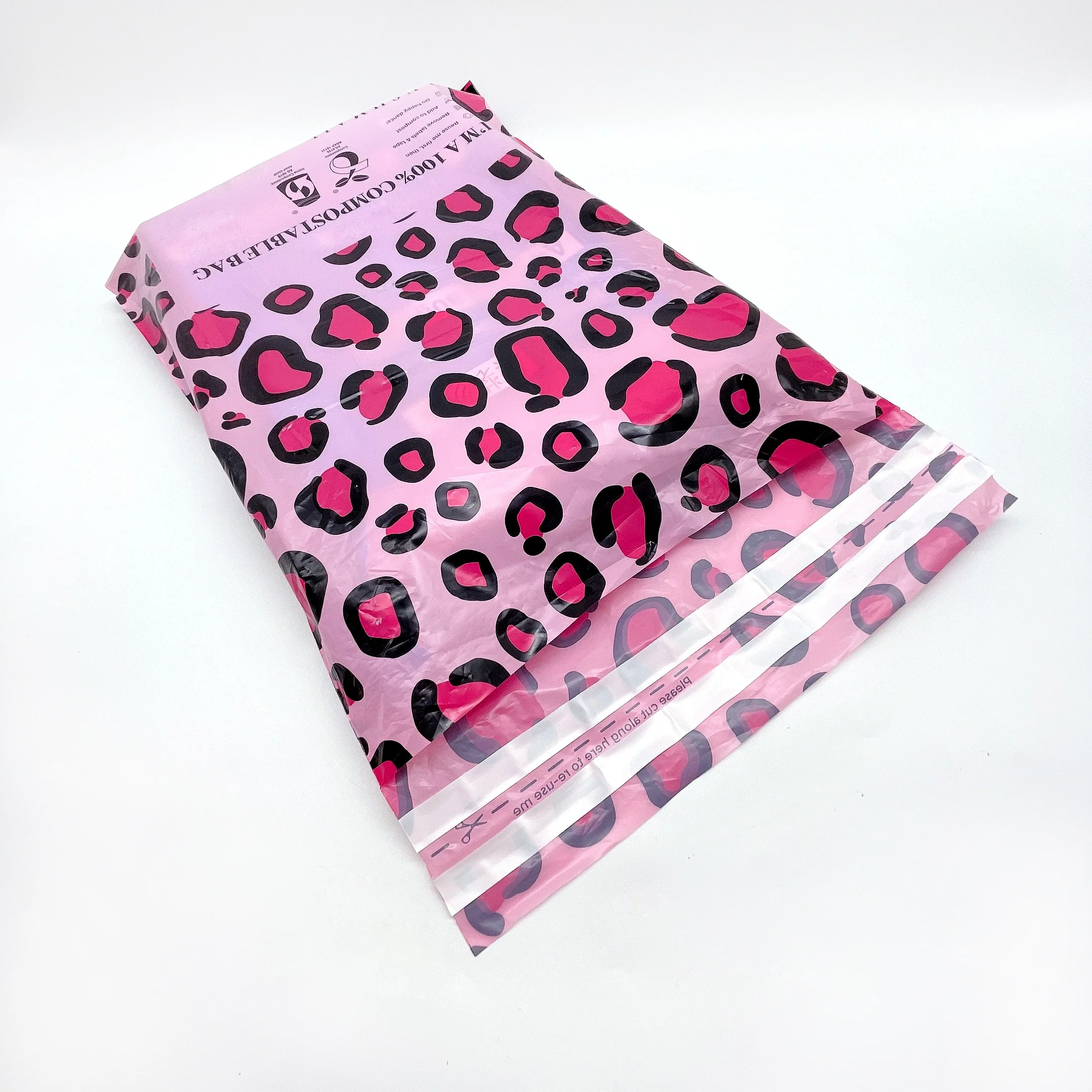 Compostable Mailing Bag Disposable Courier Express Bag Poly Mailer Custom printing