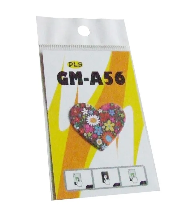 Discoloration mobile phone screen cleaner stickers