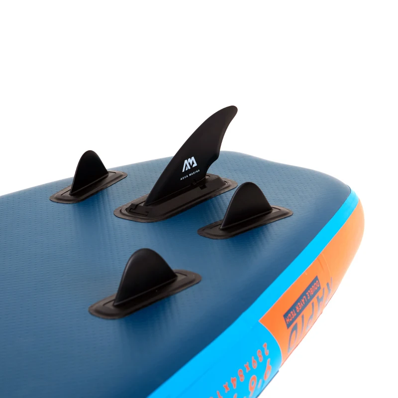 Aqua Marina Rapid - White water Inflatable Stand-up Paddle Board (iSUP), 2.89m/15cm, with river leash