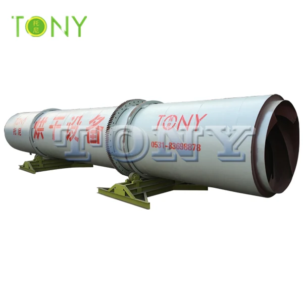 TONY Brand Professional Industrial Rotary Drum Dryer Wood Drying Machine
