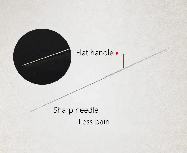 Equipments of Traditional Chinese Medicine Hwato Brand 100 Disposable Sterile Acupuncture Needles Dry Needles