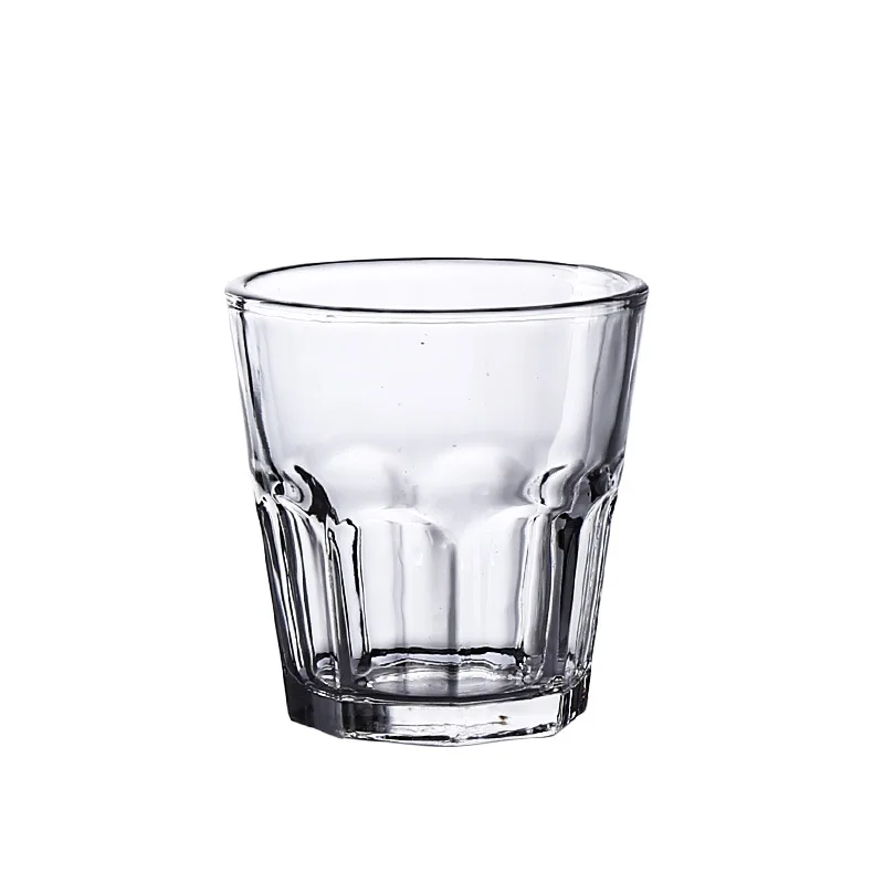Hot Selling Thickened Tempered Glass Octagonal Glass Bar KTV Beer Whiskey Glass Home A Tea
