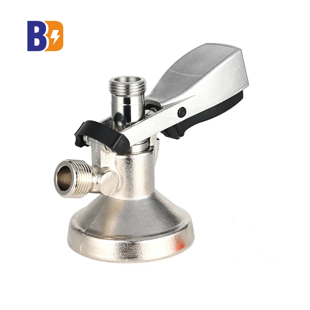 High Quality Beer Coupler G Type Homebrew System Beer Keg Dispenser coupler for Bar