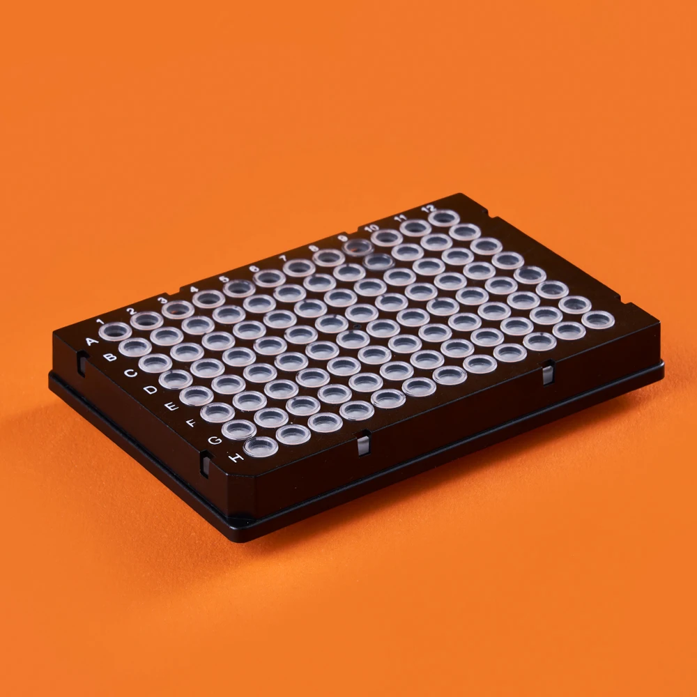 0 2 мл ПЦР пластина 96 скважин лабораторный пластик хорошо