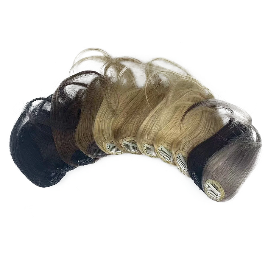 Hot Sale 17 Colors Remy Clip In Extension Bangs Top Quality Wholesale Cheap 100% Human Hair Fringe