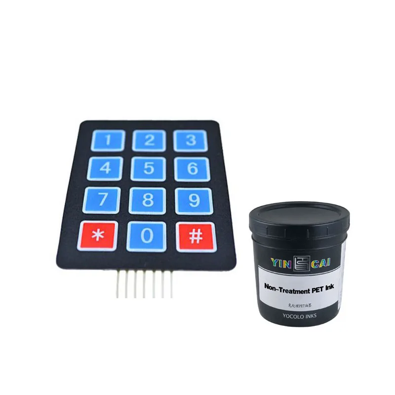 Silk Screen Printing Solvent base PP ink with gloss alcohol resistance printing material