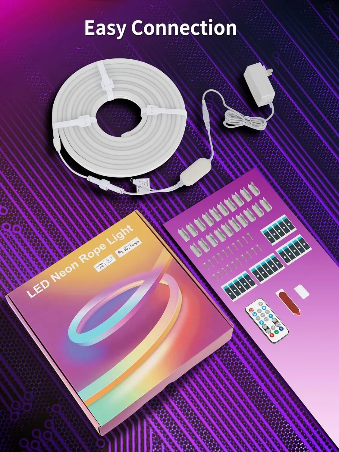 24V 12V RGB Rope Strip Flex Led Neon Light For Bedroom Gameroom Room Decor Pixel Neon Silicone Soft Tape Flexible
