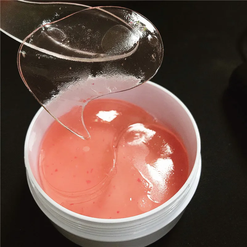 Private Label Custom Korean Dark Circle Under Patch Organic Gel Collagen Crystal Eye Mask