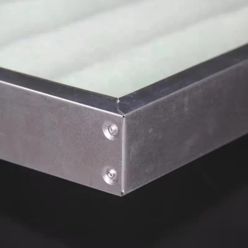 Высокое качество Hvac чистой комнаты панель кухонное завитое фильтр рамка из алюминиевого сплава для воздушного