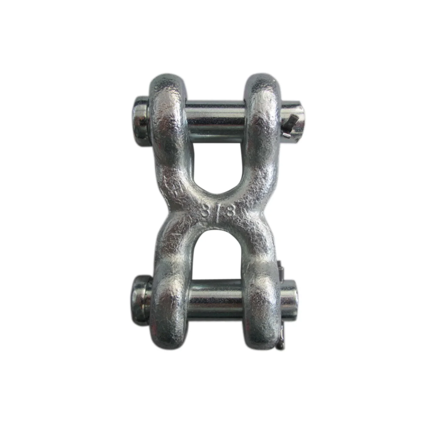 Wholesale high quality rigging hardware items forged double twin clevis links for chian S-249 S-247 connecting links