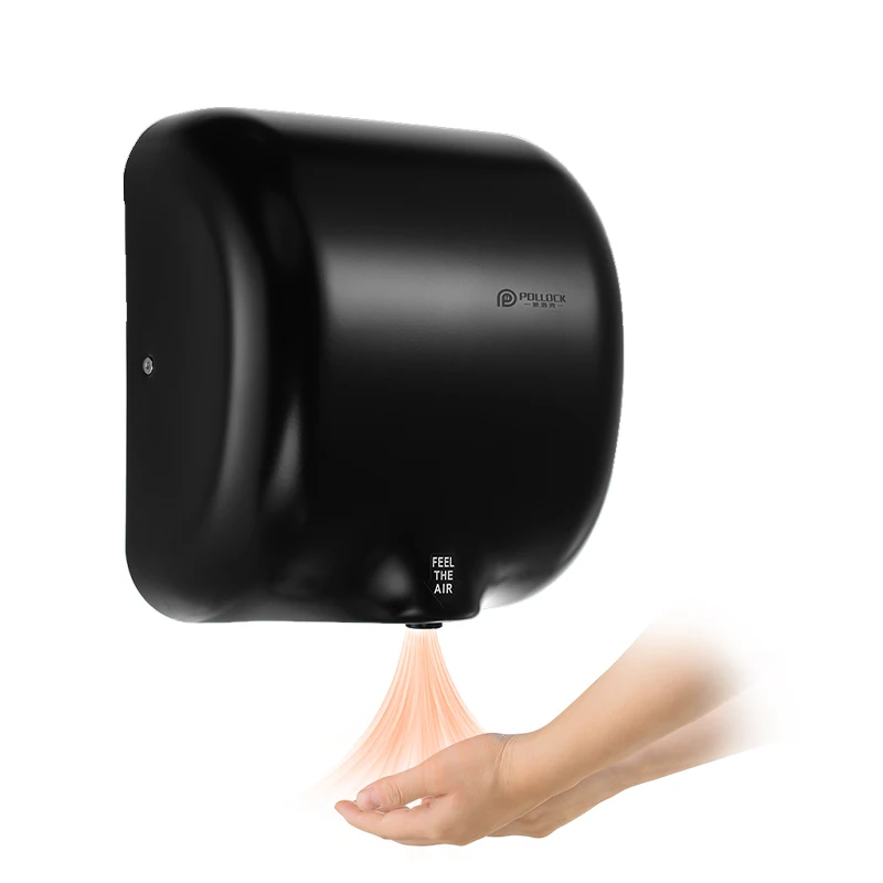 Сушилки для рук с черным принтом из нержавеющей стали, 304 тела, Автоматические Сушилки Для Рук для унитаза, Secador de manos