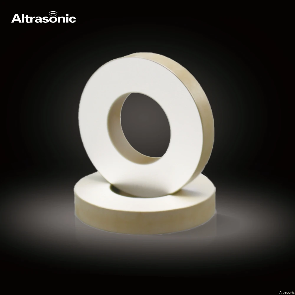 Ultrasonic Piezoelectric Ceramic Piezo 24*7*3 P82 Ultrasonic Ceramic Plate Piezoelectric Ring For Transducer