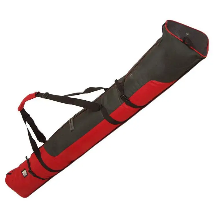 Мягкий лыжной одежды сумка skibag роликовый мешок вагонетки с сильным 2 двусторонняя застежка-молния и сжатия ремни доступны в 11 видов цветов