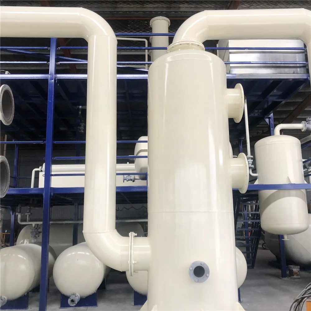 Plastic oil distillation diesel equipment