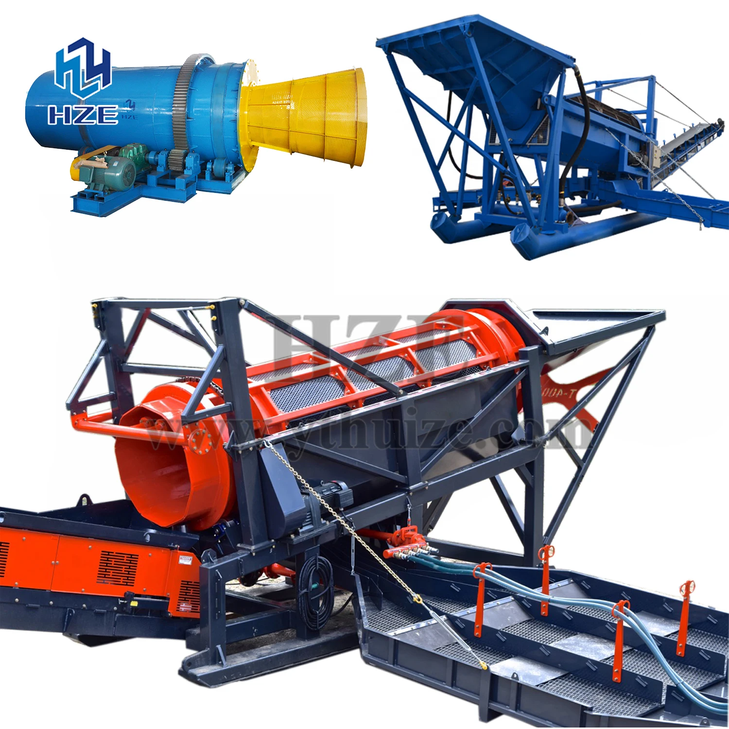 
Alluvial and Placer and Hard Rock Processing Gold Mining Machine 