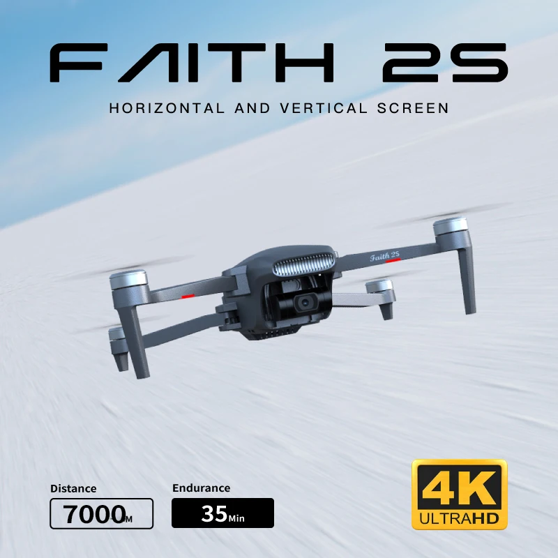 Фабрика Вера 2S беспилотный летательный аппарат камера 4k Экшн-камера и GPS EIS 5 км HD видео передачи складной Квадрокоптер с дистанционным управлением 35 минут времени полета