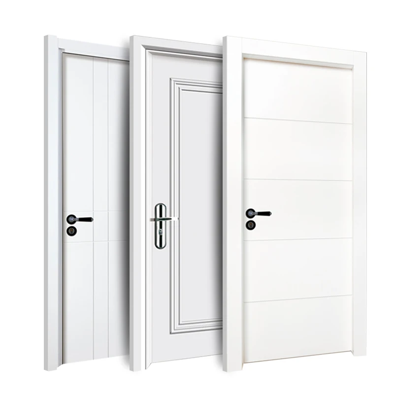 
China high quality waterproof WPC door interior custom door 