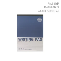 Custom notepad A4 B5 A5 A6 tape glue binding note pad printed lined/grid/blank ivory paper