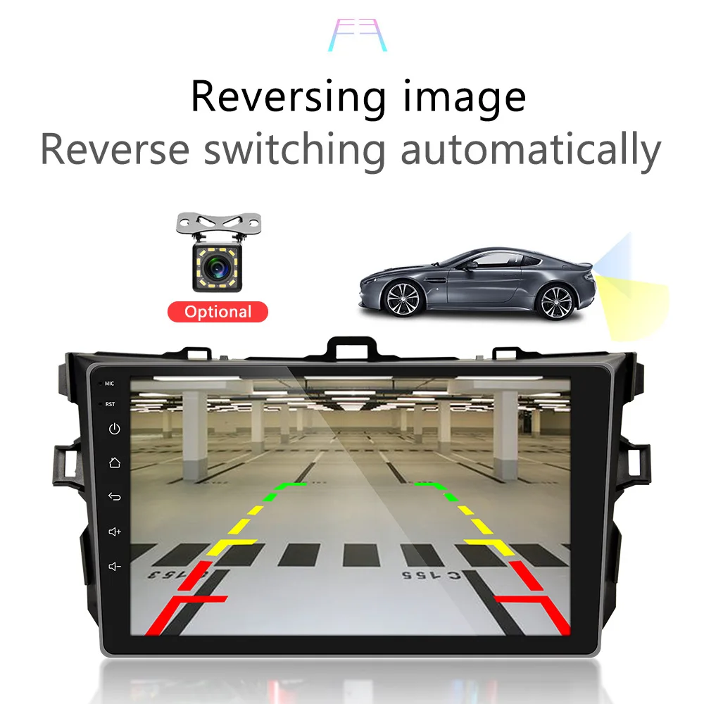 Stereo Multi-Point Single Din Touch Screen 7 Inch Android  Car Multimedia Player Universal