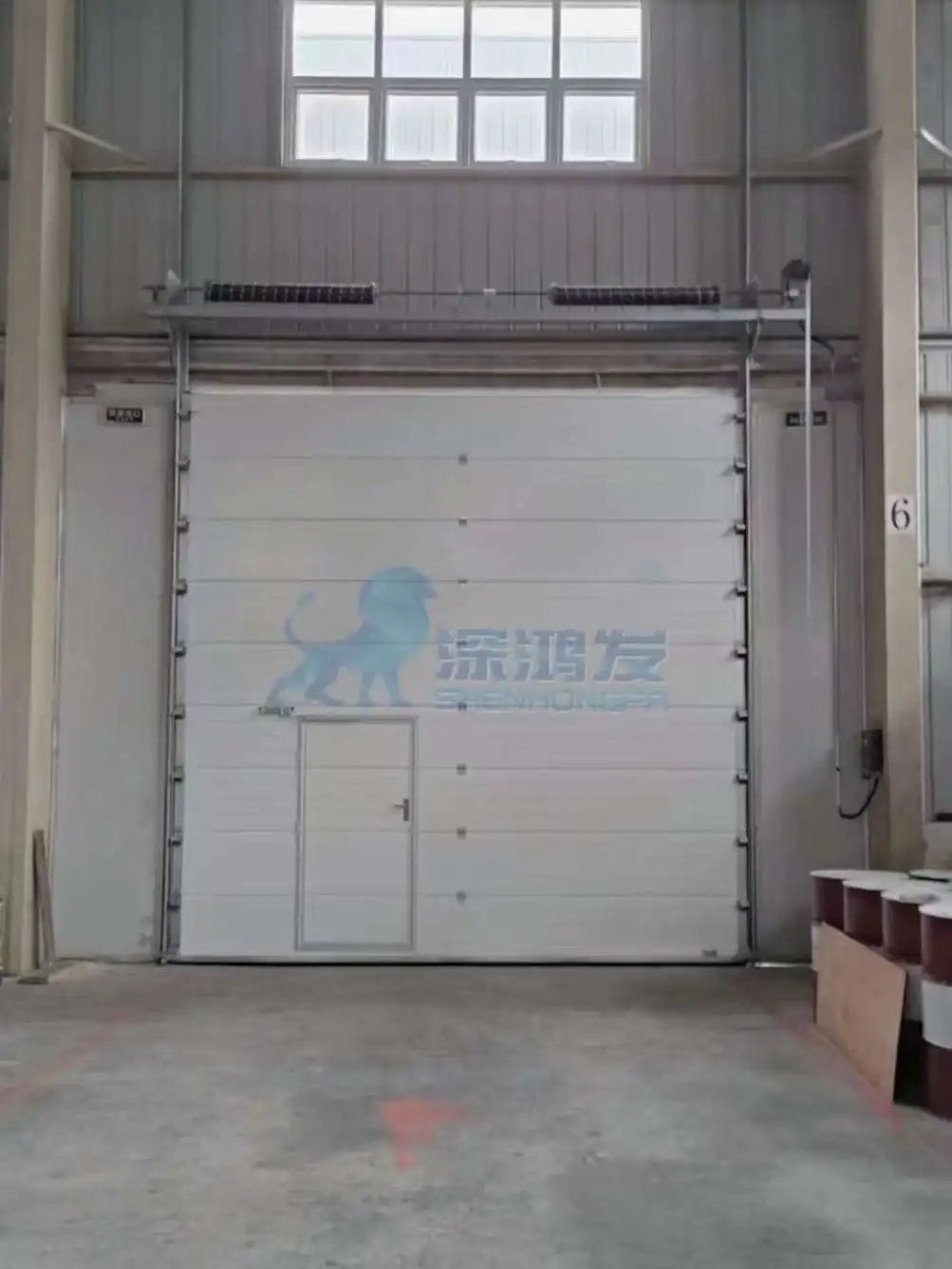 high speed doors transportation industry sliding door industrial gate of logistics park