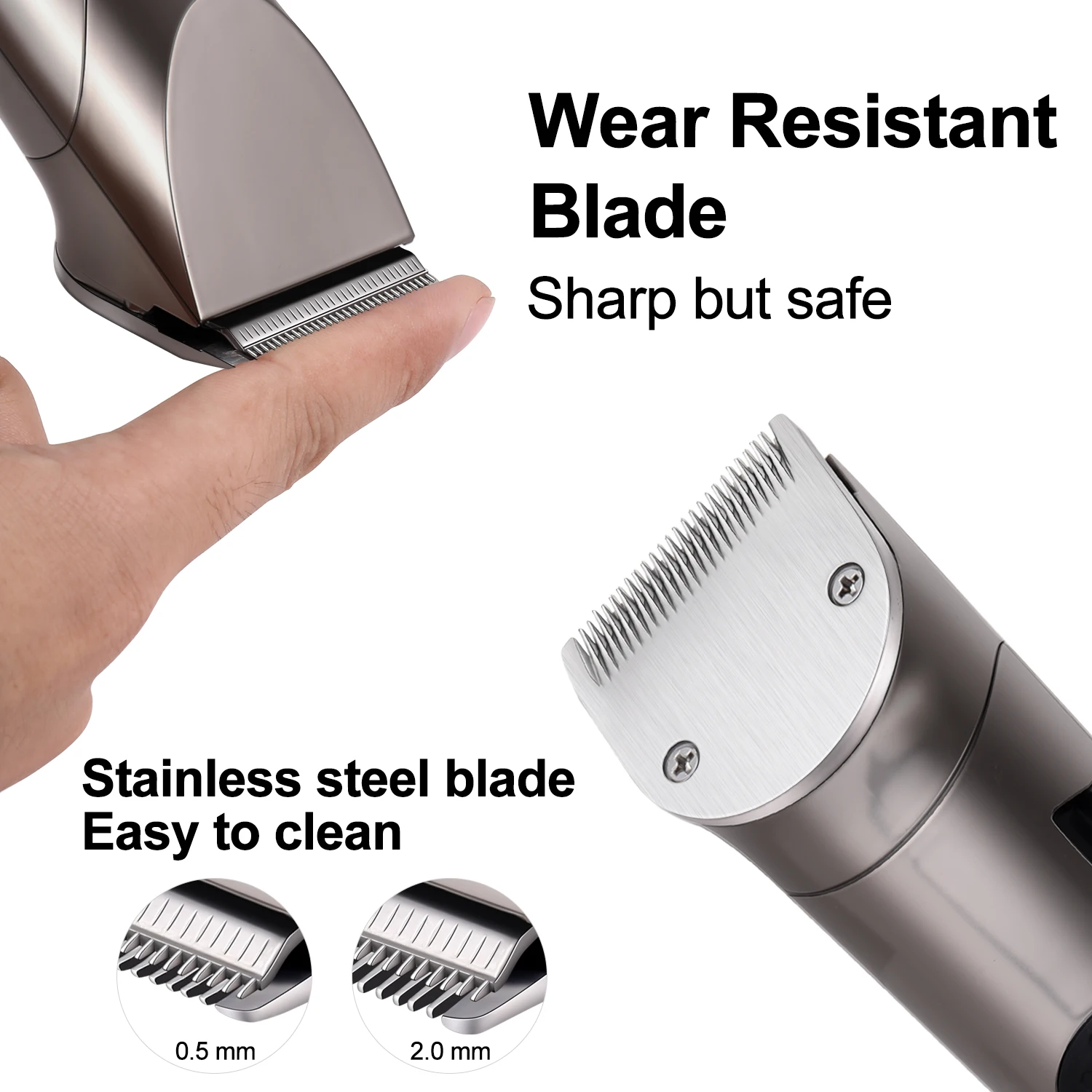 Professional  Grooming Kit Battery Indicate Hair Trimmer Clipper Face Body Nose Hair Trimmer Haircut for Men