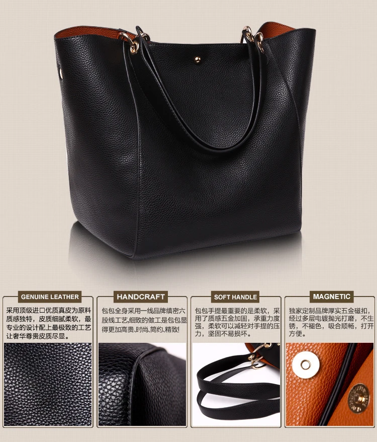 Customized Brand New Fashion Ladies Bag Retro Handbag Tote Bags for Women Popular Soft PU Leather Ladies Shoulder Handbag