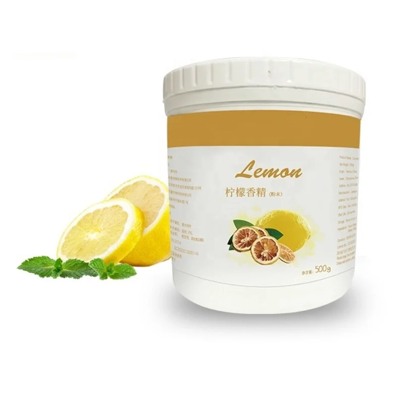 High Quality MSDS Wholesale Food Additive Lemon flavour concentrated Lemon juice flavoring powder