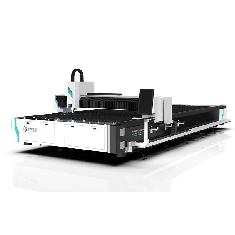 25mm Max Thickness Fiber Laser Cutter Square Pipe Laser Cutting Machine / Cheap Laser Metal Cutting Machine 2kw 3kw