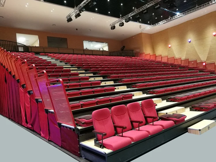 Yourease cinema VIP seating  automatic telescopic bleacher chair  system for indoor