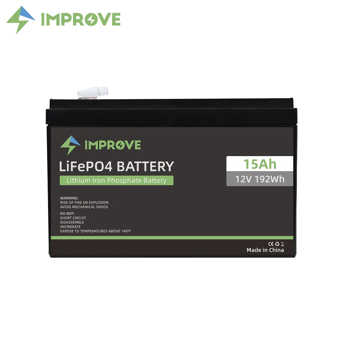 12V 8AH 10AH LiFePO4 UPS Battery 12v 6ah 12v 12ah 12v 20ah 25ah 30ah small Lithium iron battery for power tools street lamp